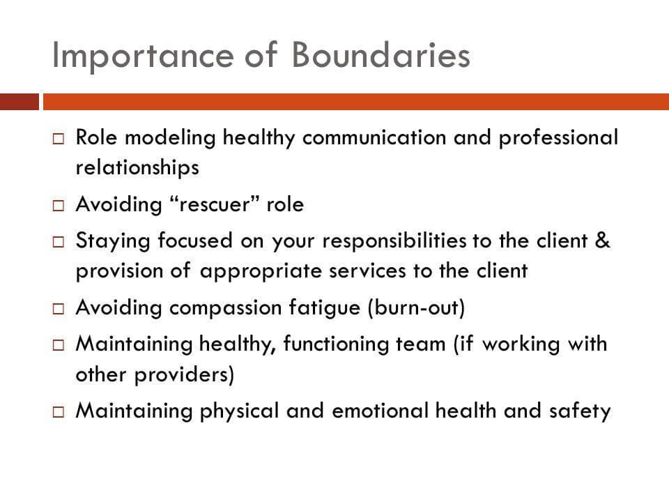 professional boundaries in social work essay