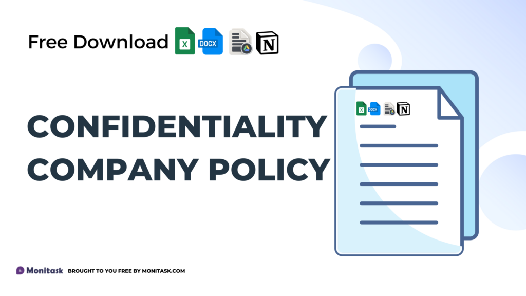 Confidentiality Company Policy