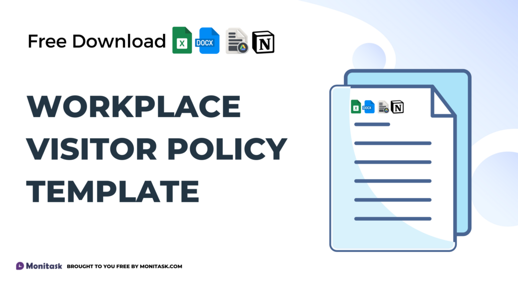 Workplace Visitor Policy Template