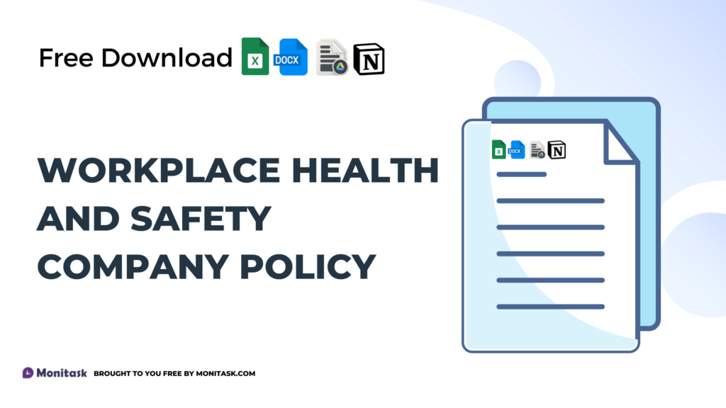 Workplace Health And Safety Company Policy