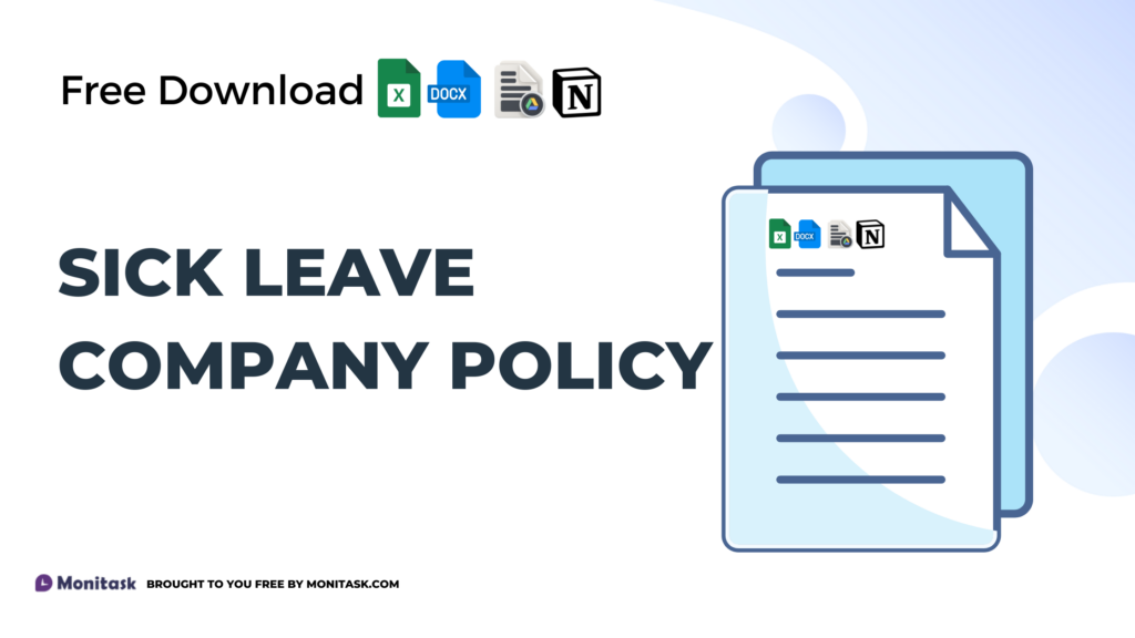 Sick Leave Company Policy