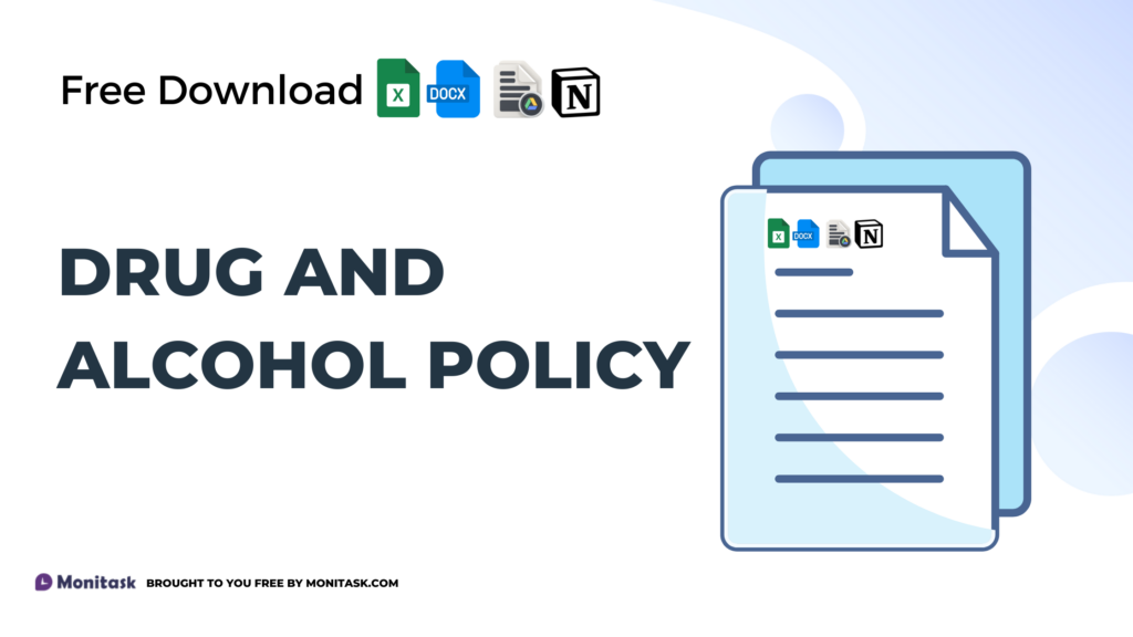 Drug And Alcohol Policy